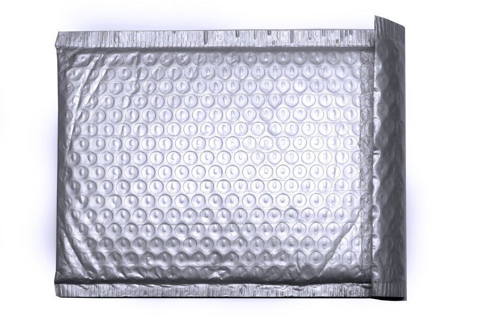 silver bubble bag